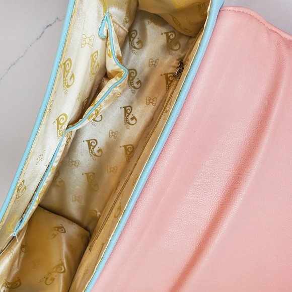 2/$50 🔥 PIGI Blue + Coral/Pink Purse - Picture 6 of 10